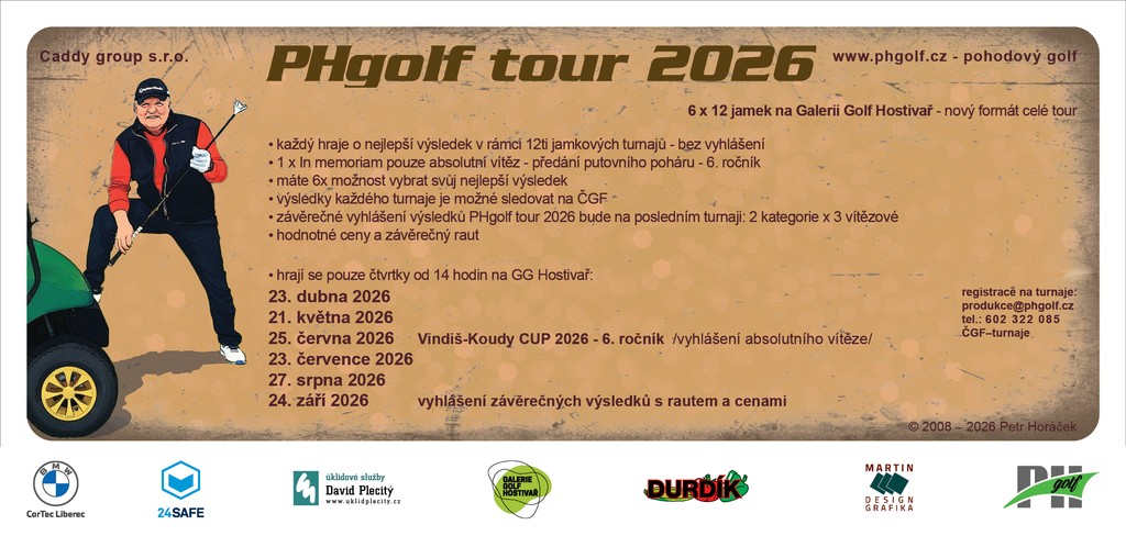 pozvanka na golfTour 2026